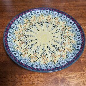 Sunshine Grotto Boleslawiec Polish Potter Dinner Plates